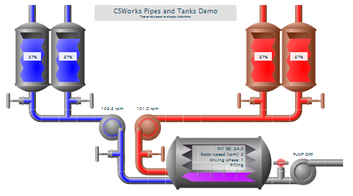 HTML5 Pipes and Tanks demo